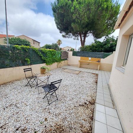 Bel Appartement Avec Jardin De 30M2 , Climatise Avec Parking Et Arrivee Autonome Cabestany Eksteriør billede