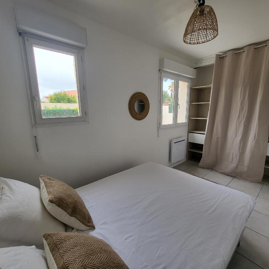 Bel Appartement Avec Jardin De 30M2 , Climatise Avec Parking Et Arrivee Autonome Cabestany Eksteriør billede